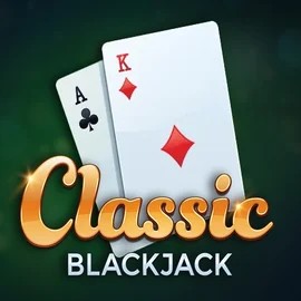 Official Table Games logo: Classic Blackjack by Red Tiger Gaming at Gambloria Casino