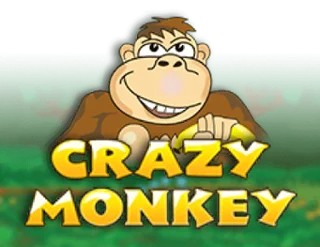 Crazy Monkey logo by Igrosoft at Gambloria Casino
