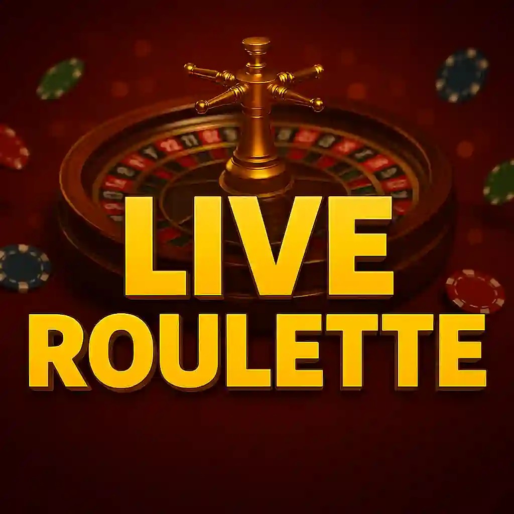 Official Live Casino logo: Live Roulette by Evolution at Gambloria Casino