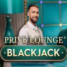 Privé Lounge Blackjack online game logo by Pragmatic Play on gambloriaa.de