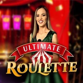 Ultimate Roulette slot logo by Ezugi at Gambloria Casino